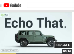 Youtube Video Ad Example