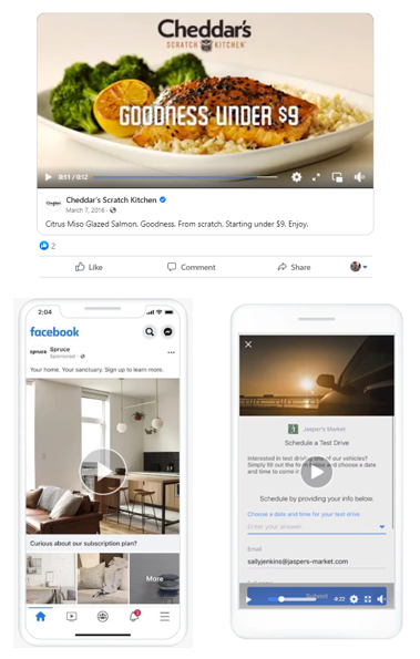 Facebook Image, Video and Lead Generation Ad