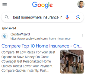 Search Ad Example